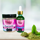 Ayurvedic Hair Mask + Pre-Mature Hair Growth Oil