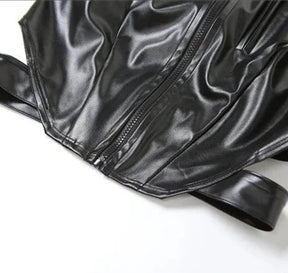 combine edgy style top