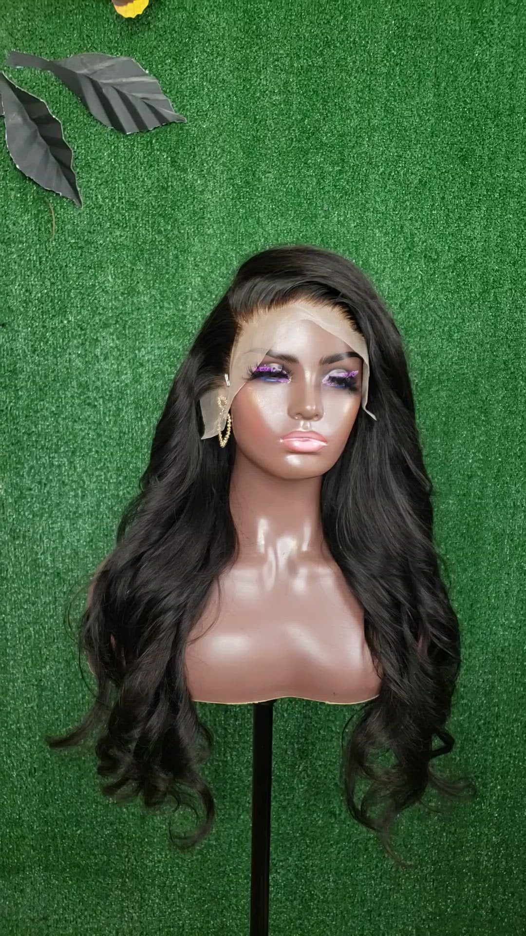 28-inch 13x4 frontal wig